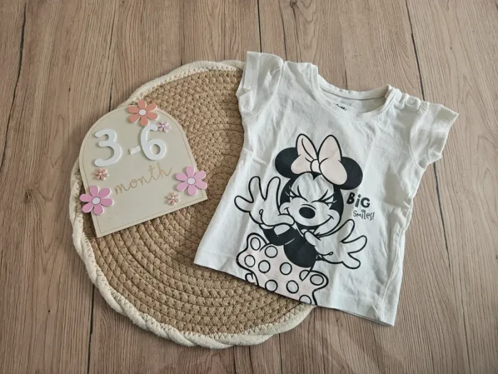 Tee-shirt 3/6mois minnie