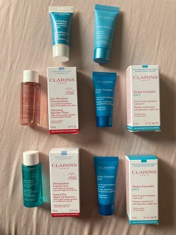 Clarins minis soins démaquillant soin gel