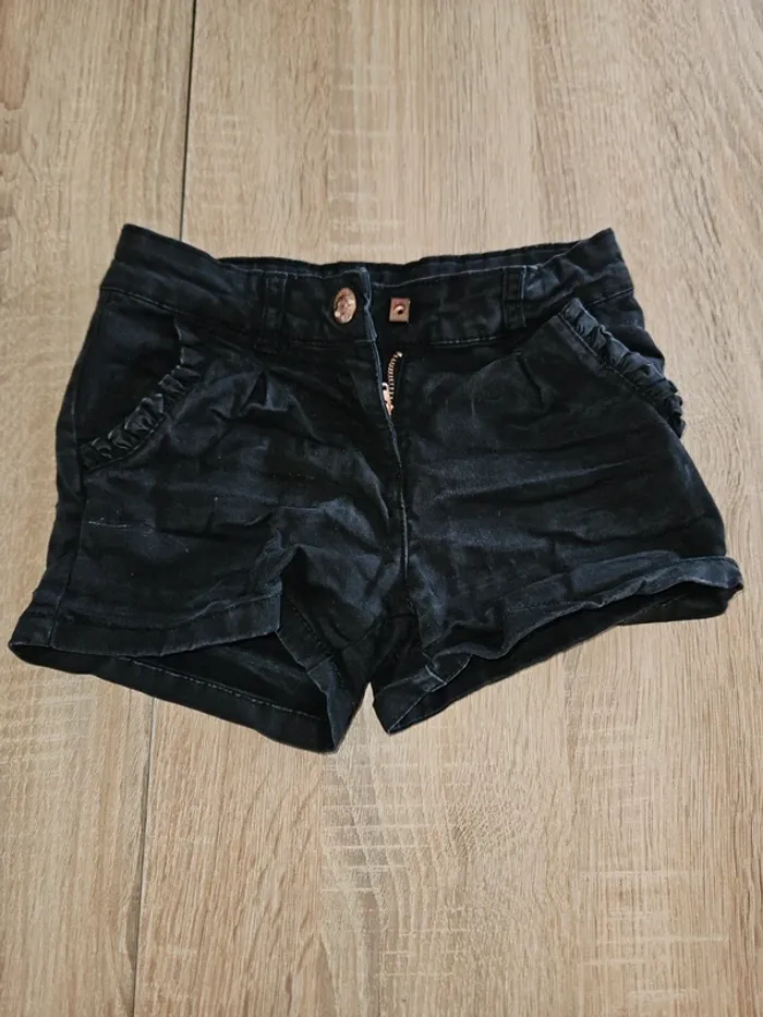 Lot de 3 short en jean 5 ans filles - photo numéro 1