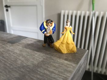 Figurine mini la belle et la bête