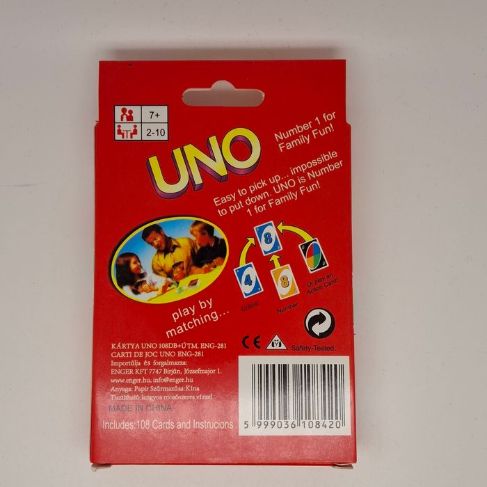 Jeux de société Uno neuf - photo numéro 2