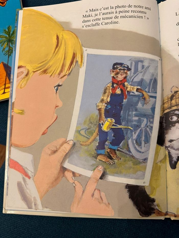 Livre vintage album Hachette Caroline Baby-sitter Pierre Probst - photo numéro 4