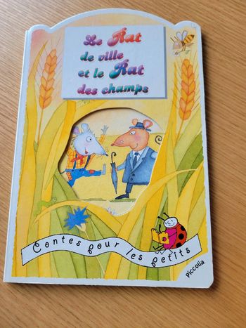 Livre rat des ville rat des champs