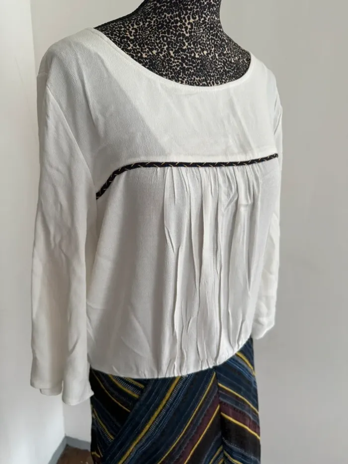 Robe genoux La Petite Française – Taille 40 - photo numéro 2