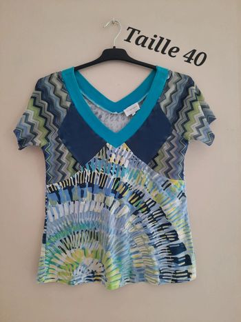 Tee shirt blouse Chrismas's  T 40
