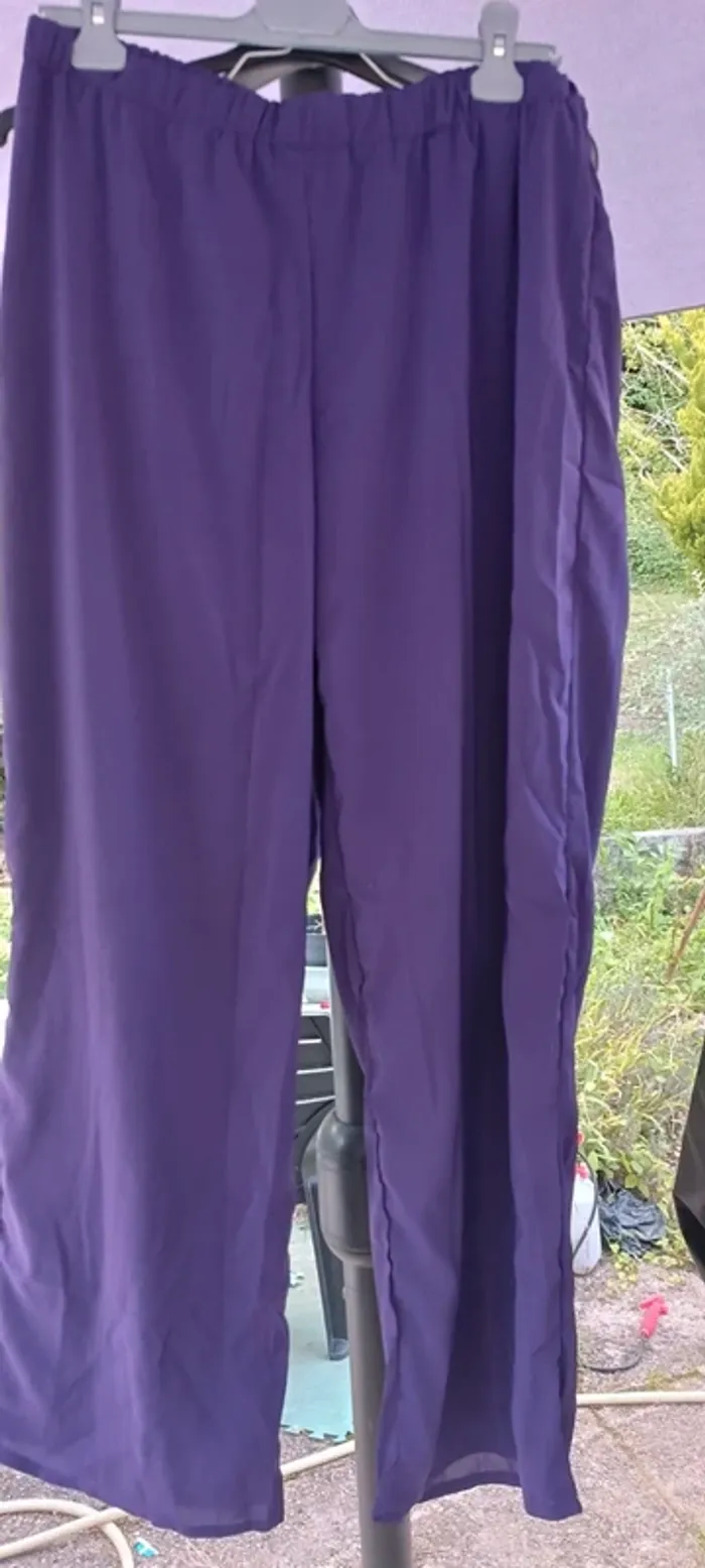 Ensemble vêtements violet - photo numéro 3
