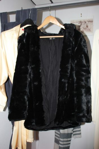 Veste en fausse fourrure