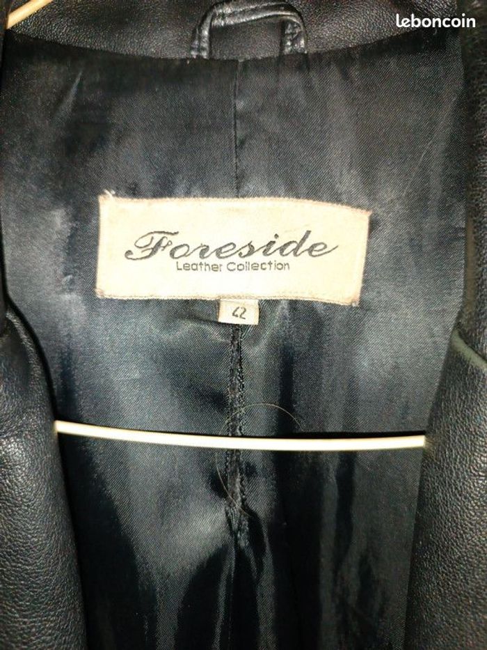 Manteau cuir agneau Foreside 42 - photo numéro 4