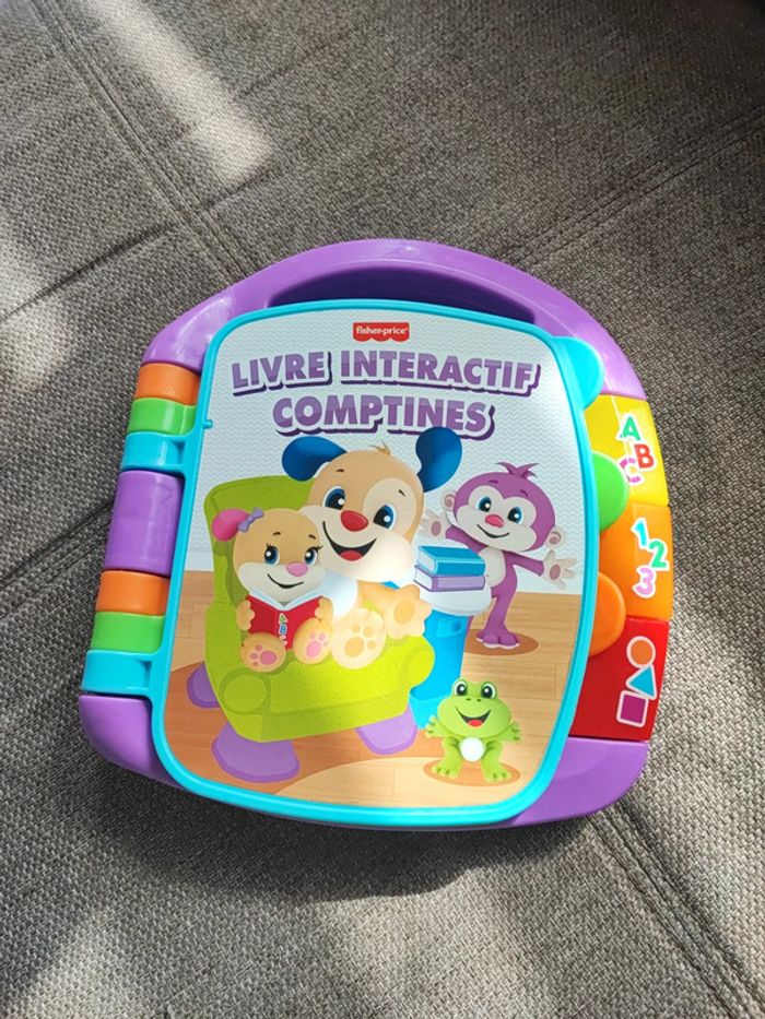 Livre interactif comptines