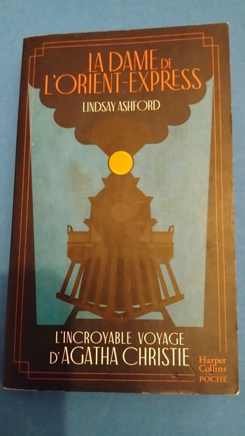 Livre la dame de l'Orient Express Agatha Christie 