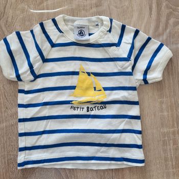 Tee-shirt petit bateau 3 mois