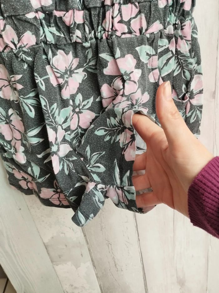 Combi short à fleurs - photo numéro 5