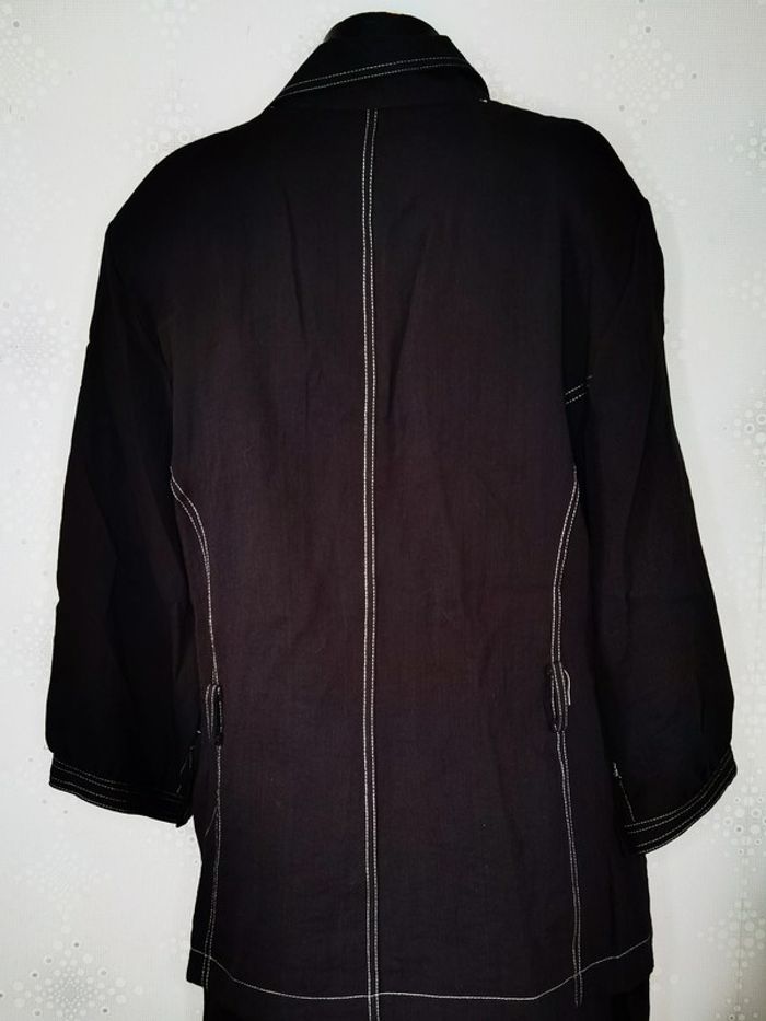 D3371 - ensemble veste+ pantacourt femme T3 - photo numéro 3