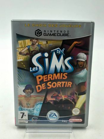 Jeu vidéo Les Sims Permis de Sortir sur console Nintendo Game Cube
