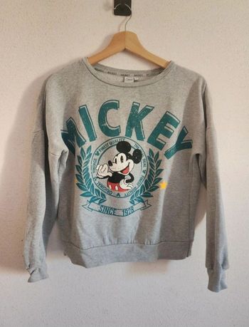 Sweat gris Cache Cache Mickey – Taille S – Très bon état