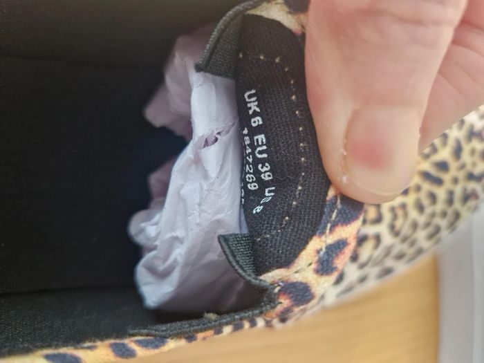 🐆 Slippers léopard Asos Design – pointure 39 – neuves avec étiquette - photo numéro 6