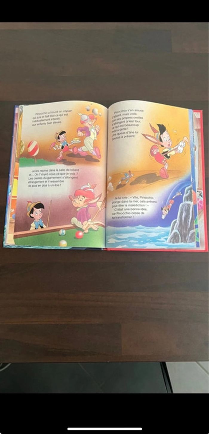 Pinocchio Livre Disney collection Disney Club en très bonne état édition hachette - photo numéro 6