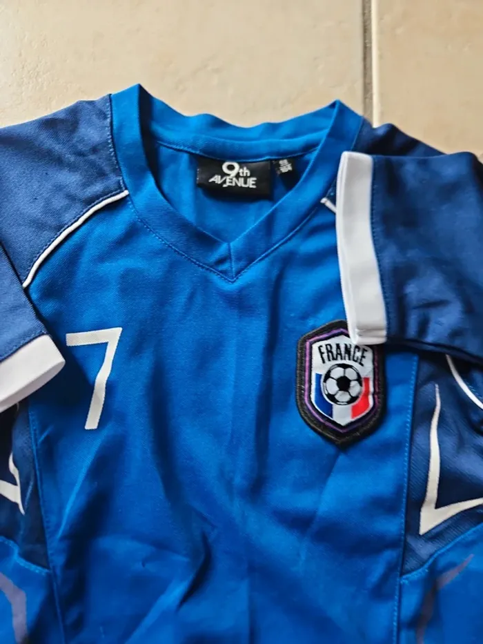 2 maillots + 1 short de foot France 3/4 ans - photo numéro 5