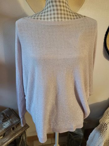 Pull léger pailleté