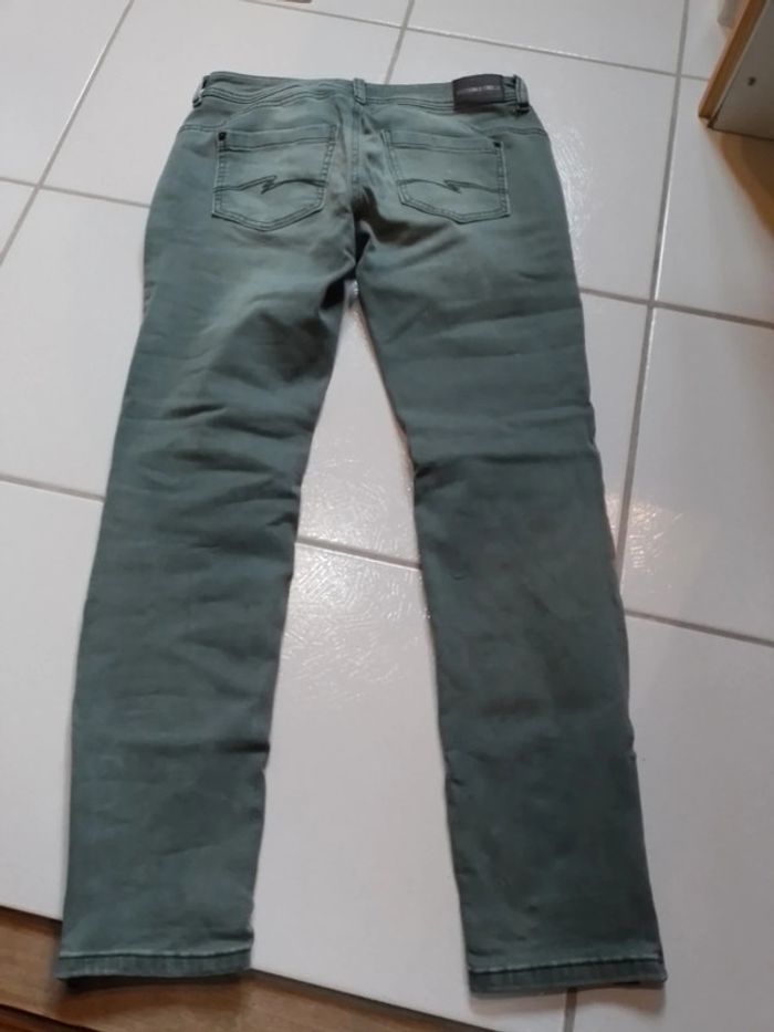 Jeans femme gris/vert Street One - photo numéro 11
