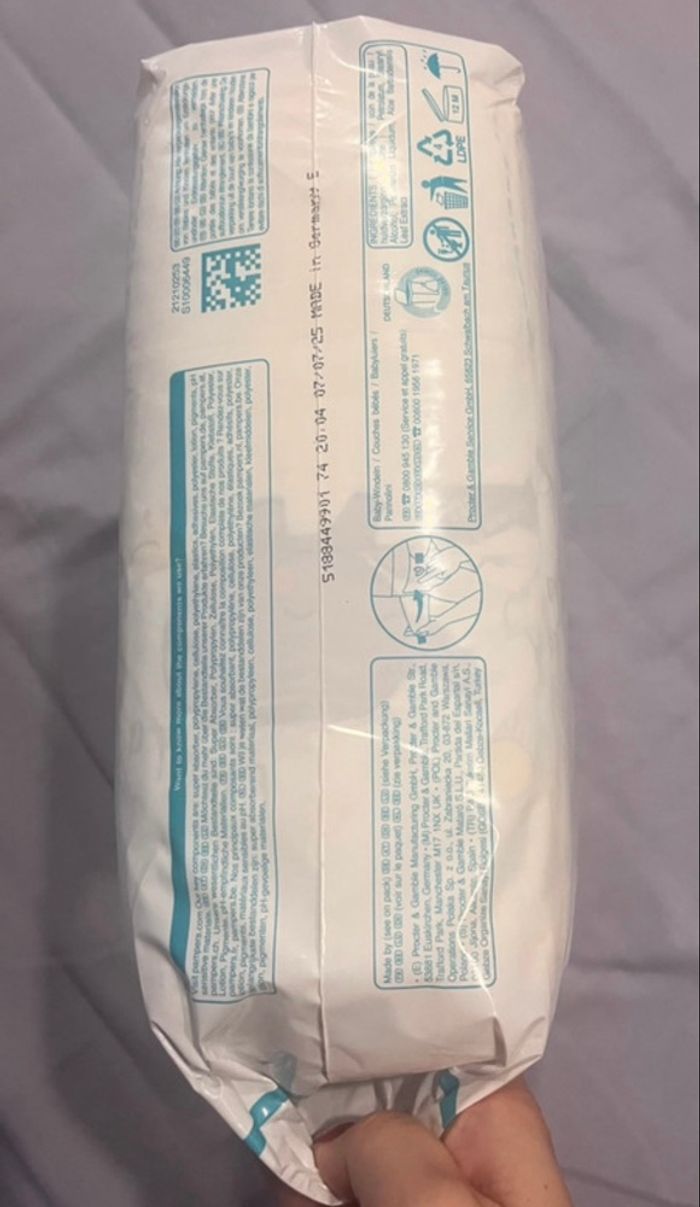 35 couches Taille 6 Pampers P.P - photo numéro 6