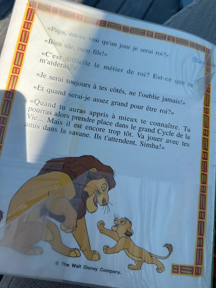 Album Panini complet Disney Le Roi Lion + poster + bon de commande stickers autocollants - photo numéro 3
