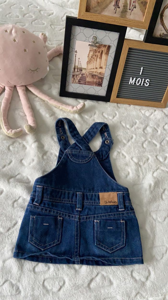 Robe en jean 1 mois - photo numéro 2