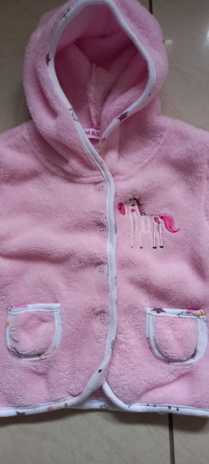 Gilet 6 Mois " Tom & Kiddy " - photo numéro 2