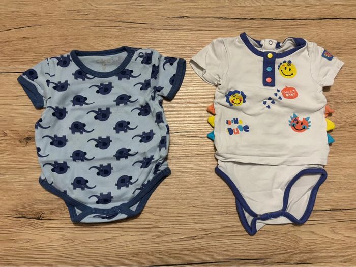 Lot 4 bodies manches courtes 3 mois - photo numéro 6