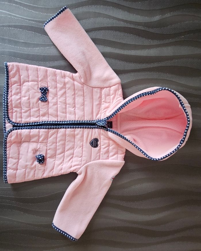 Manteau d'hiver avec capuche 6 mois 67 cm de la marque Terre de marin