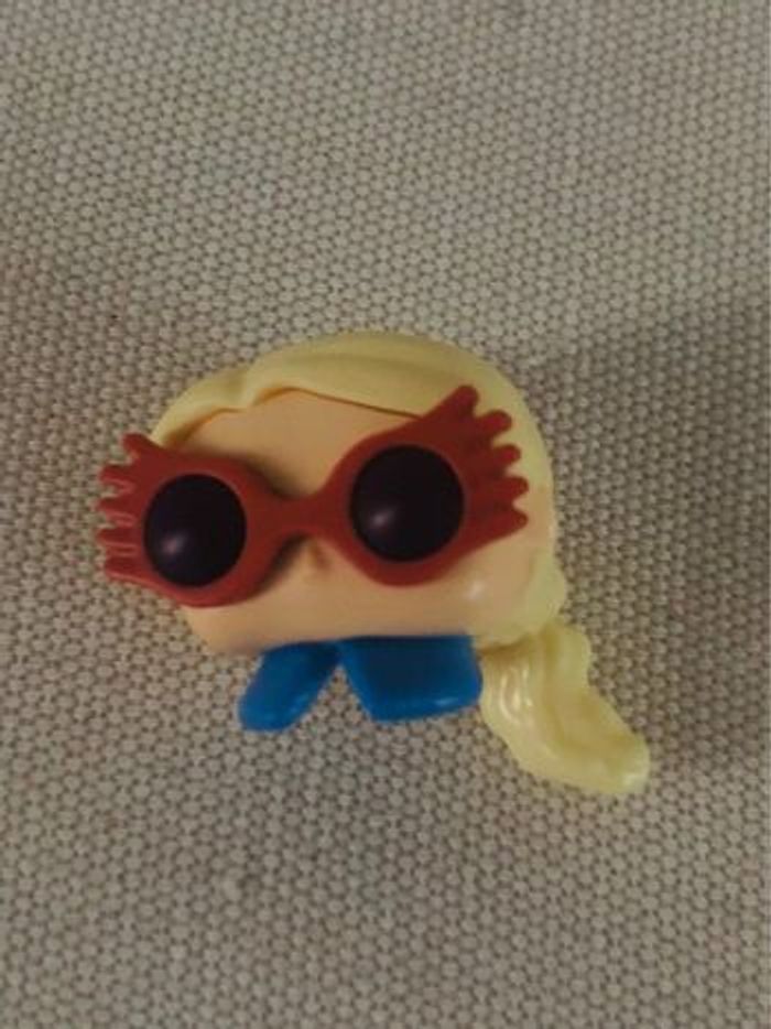 Petite tête de Luna lovegood kinder crayon harry potter - photo numéro 7
