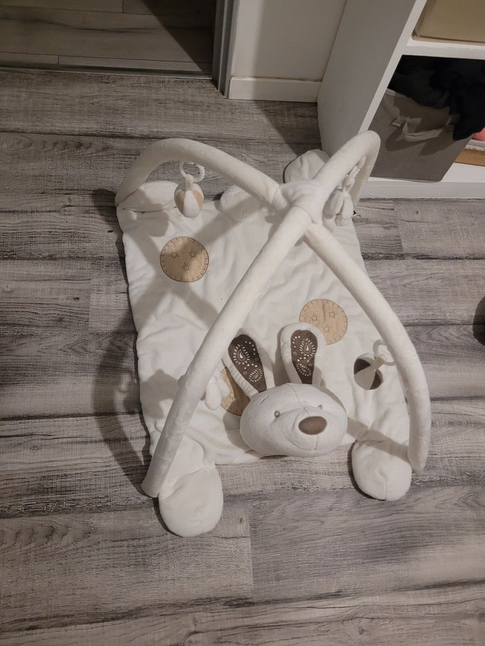 Tapis d'éveil ours avec arche