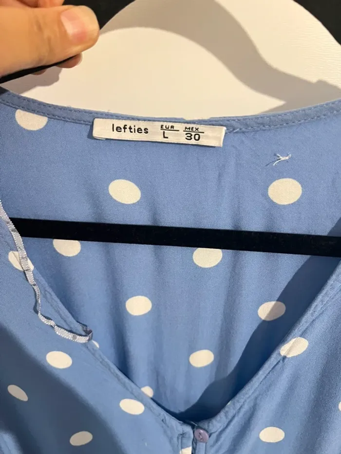 Robe Longue A Pois - photo numéro 4