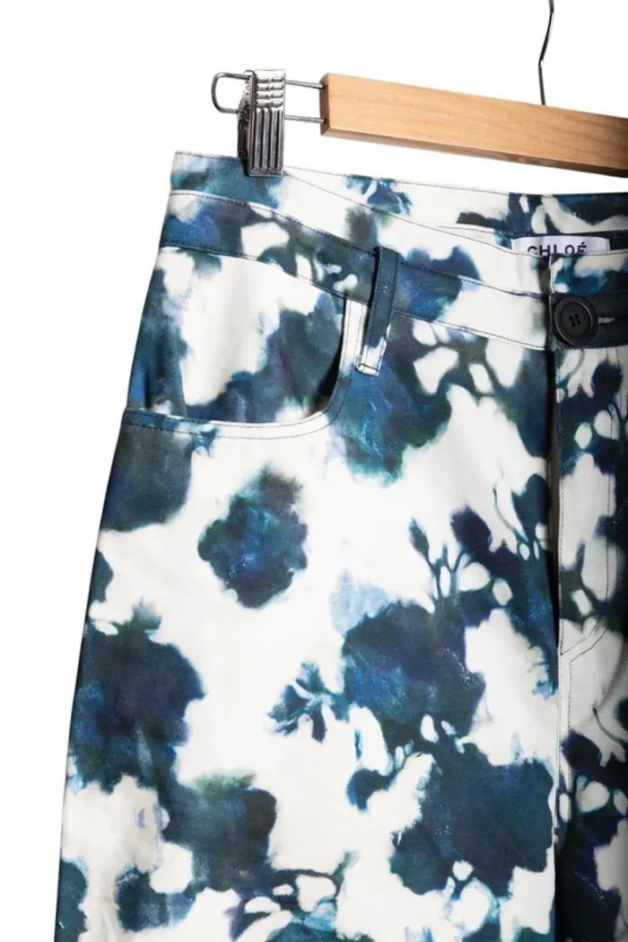 Pantalon imprimé Chloé Stora Taille 38 - photo numéro 3
