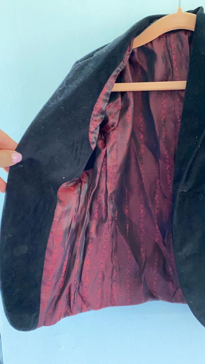 Blazer en velours garçon - photo numéro 4