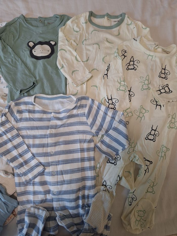 Lot de 7 pyjamas manches longues 18 mois - photo numéro 3