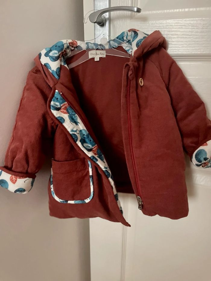 Manteau Moulin Roty Sous mon baobab 12 mois - photo numéro 3