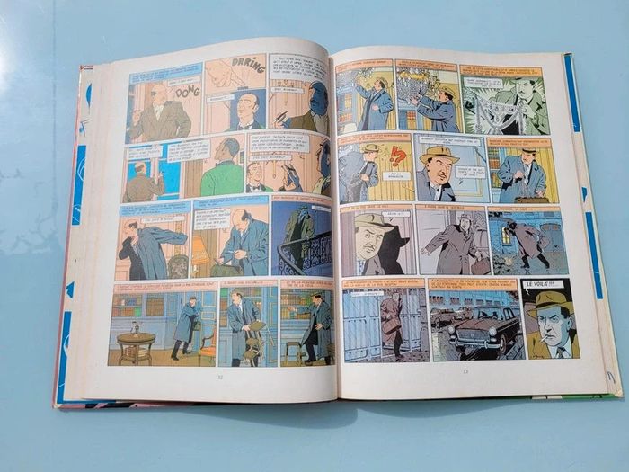 Réédition cotée 1967 (1971), Les aventures de Blake et Mortimer, L'affaire du collier, E. P. Jacobs - photo numéro 9