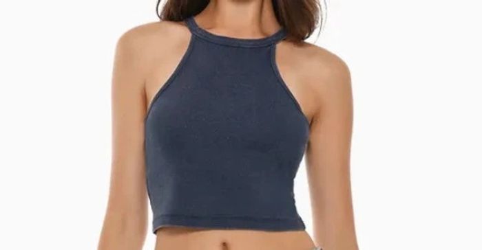 Débardeur bleu Lefties - Neuf avec étiquette - Taille M