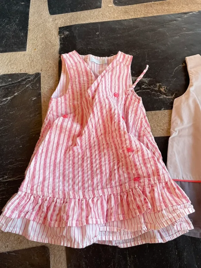 2 robes taille 6 mois marque obaibi - photo numéro 2