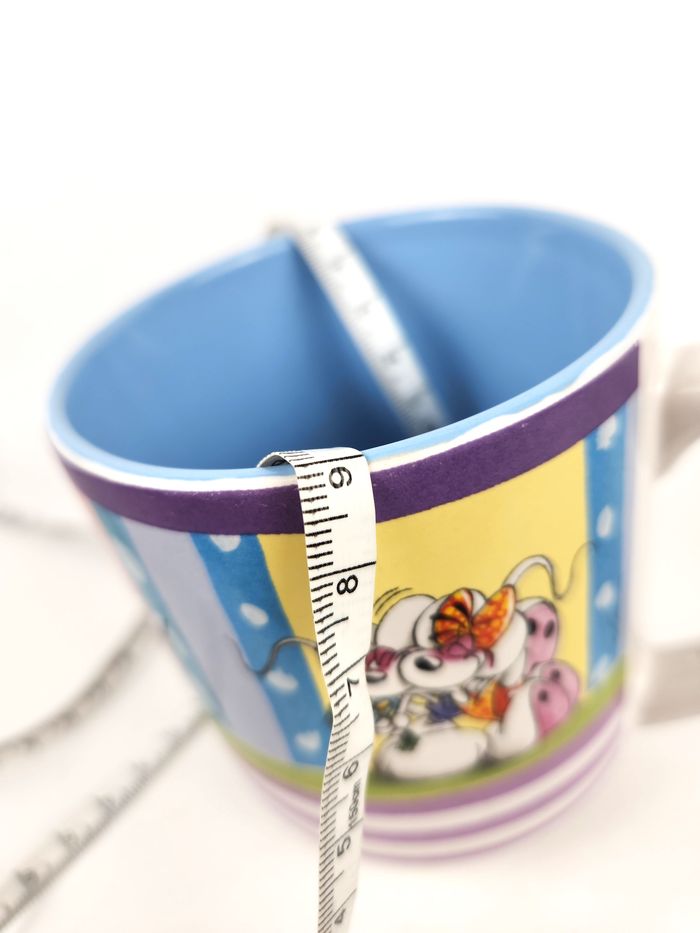 Mug Diddl & Diddlina Thème Amour / Fleurs Vintage - photo numéro 8