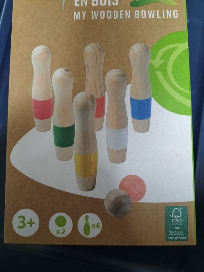 Bowling en bois
