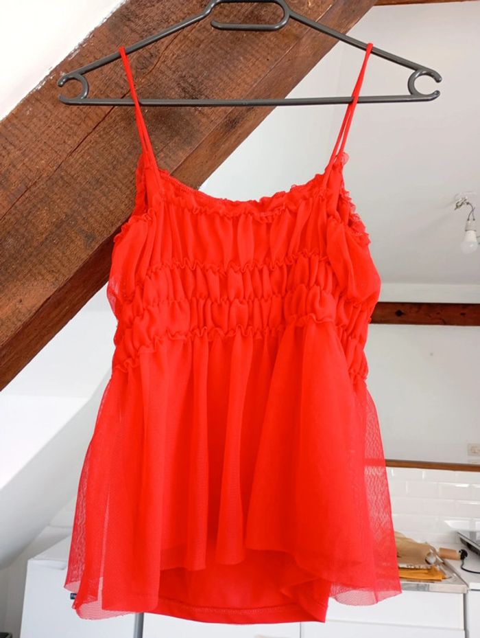 Haut rouge - photo numéro 2