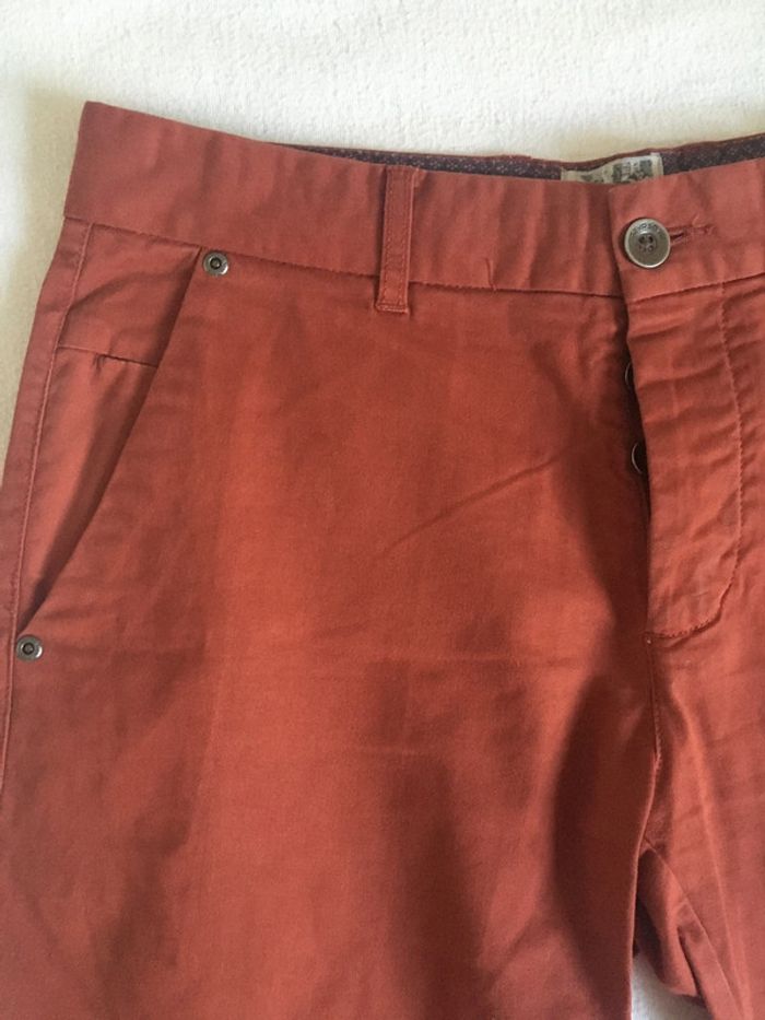 Chino Rouille brique orange Jules - photo numéro 2