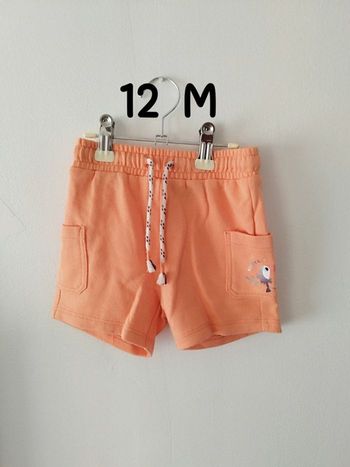 Joli short bébé garçon 12 mois