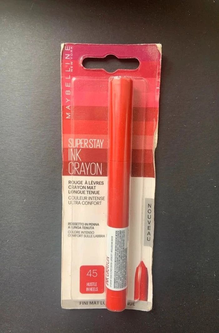 Crayon à lèvres Super stay ink crayon de Maybelline
