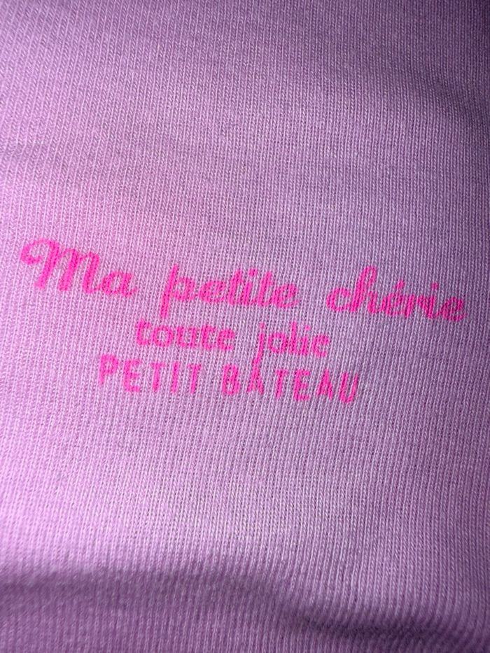Lot de 4 bodies petit bateau taille 3 mois TBE - photo numéro 3