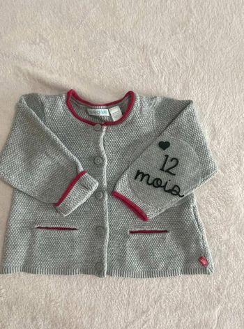 Gilet obaibi  12 mois