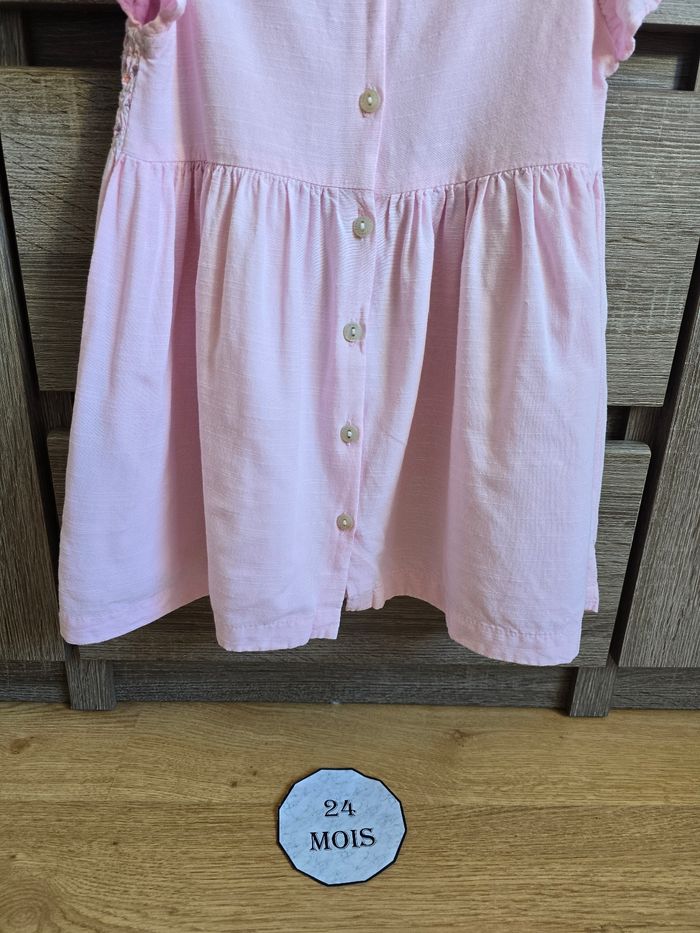 Vêtement Bébé Fille - Robe rose - Sergent Major - 24 mois 86 cm - photo numéro 8