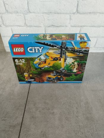 Lego neuf : l'hélicoptère cargo de la jungle